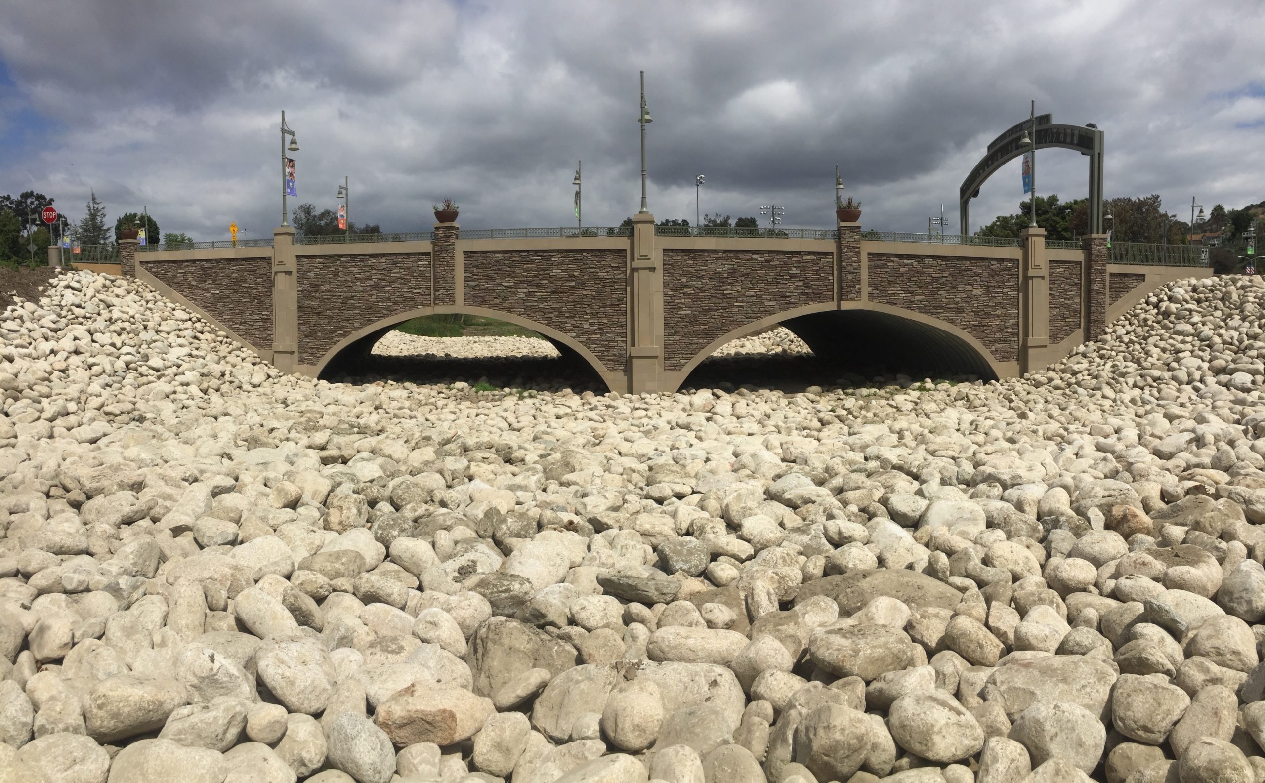 Crown Valley Park Laguna Niguel entry bridge